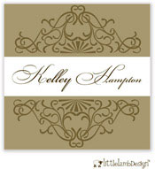 Little Lamb Design Gift Stickers - Elegant