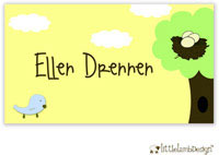 Little Lamb Design Gift Stickers - Bird Nest