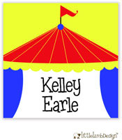 Little Lamb Design Gift Stickers - Big Top Circus