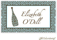 Little Lamb Design Gift Stickers - Wine Bottle