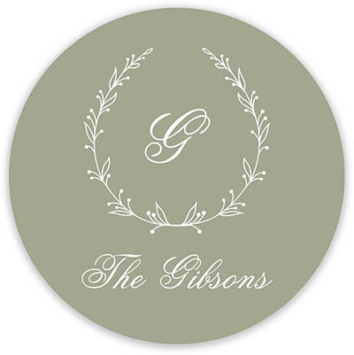 Holiday Gift Stickers by Little Lamb Design (Simple Wreath) Holiday Gift Stickers by Little Lamb Design (Simple Wreath)