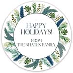 Holiday Gift Stickers by Little Lamb Design (Blue Forest)