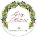 Holiday Gift Stickers by Little Lamb Design (Pine Arch)