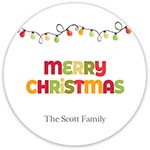 Holiday Gift Stickers by Little Lamb Design (Bright Christmas)