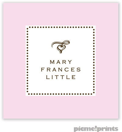 PicMe Prints - Gift Stickers - Tiny Beads Baby Pink PicMe Prints - Gift Stickers - Tiny Beads Baby Pink