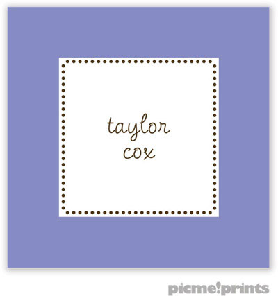 PicMe Prints - Gift Stickers - Tiny Beads Periwinkle PicMe Prints - Gift Stickers - Tiny Beads Periwinkle