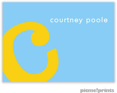 PicMe Prints - Gift Stickers - Alphabet Sunshine on Sky