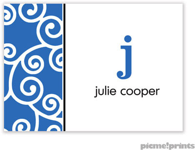 PicMe Prints - Gift Stickers - Happy Scrolls Ocean