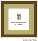 PicMe Prints - Gift Stickers - Chocolate Border Moss