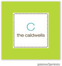 PicMe Prints - Gift Stickers - Tiny Beads Chartreuse