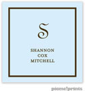 PicMe Prints - Gift Stickers - Fine Lines Baby Blue