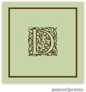 PicMe Prints - Gift Stickers - Fine Lines Sage