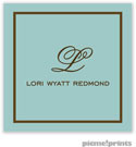PicMe Prints - Gift Stickers - Fine Lines Robin's Egg
