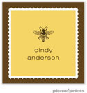 PicMe Prints - Gift Stickers - Scalloped Border Wheat