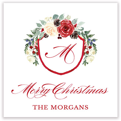 Holiday Gift Stickers by PicMe Prints - Cordial Crest