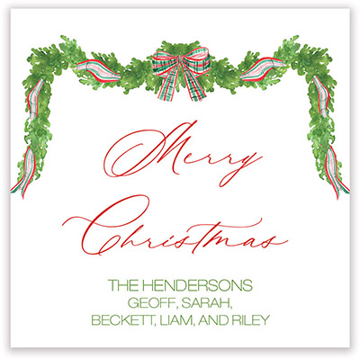 Holiday Gift Stickers by PicMe Prints - Festive Ribbon