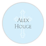 Chatsworth Robin Maguire - Gift Stickers (Blue Cross)