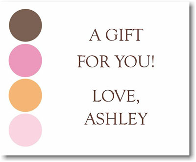 Stacy Claire Boyd Gift Stickers - Cherry Gumballs Stacy Claire Boyd Gift Stickers - Cherry Gumballs
