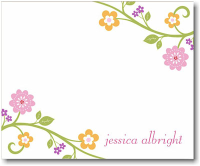 Stacy Claire Boyd Gift Stickers - Blooming Vine