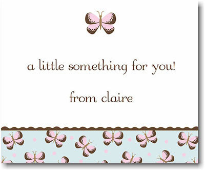Stacy Claire Boyd Gift Stickers - Bashful Butterflies