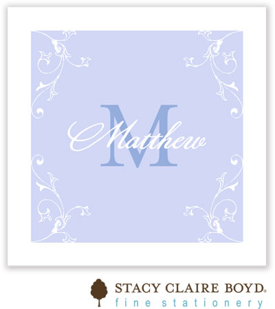 Gift Stickers by Stacy Claire Boyd - Lovely - Blue