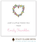 Gift Stickers by Stacy Claire Boyd - Floral Heart