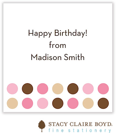 Gift Stickers by Stacy Claire Boyd - Polka Dot Party Gift Stickers by Stacy Claire Boyd - Polka Dot Party