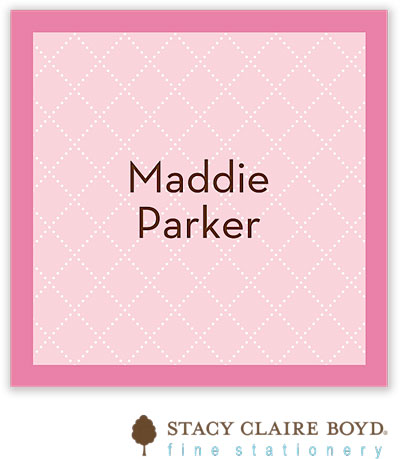 Gift Stickers by Stacy Claire Boyd - Waffle Cone Pink Gift Stickers by Stacy Claire Boyd - Waffle Cone Pink