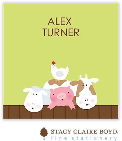 Gift Stickers by Stacy Claire Boyd - Old Macdonald Gift Stickers by Stacy Claire Boyd - Old Macdonald