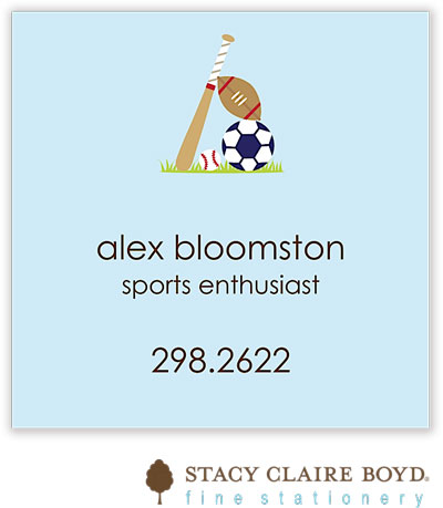 Gift Stickers by Stacy Claire Boyd - Little Sport Gift Stickers by Stacy Claire Boyd - Little Sport