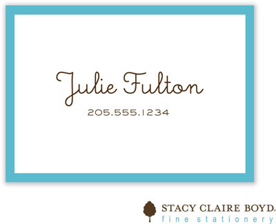 Gift Stickers by Stacy Claire Boyd - Party Dots - Aqua