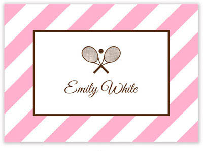 Gift Stickers by Stacy Claire Boyd - Necktie - Pink