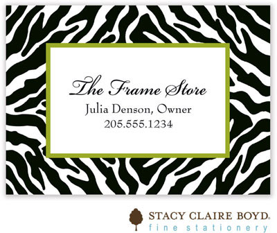 Gift Stickers by Stacy Claire Boyd - Wild Thang - Black