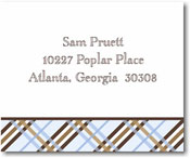 Stacy Claire Boyd Gift Stickers - Alex's Plaid