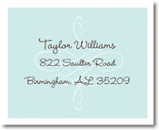 Stacy Claire Boyd Gift Stickers - Elegant Scroll