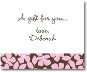 Stacy Claire Boyd Gift Stickers - Pink Field of Flowers