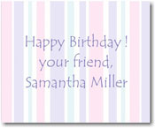 Stacy Claire Boyd Gift Stickers - Cotton Candy Cabana