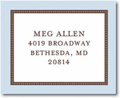 Stacy Claire Boyd Gift Stickers - Simply Blue