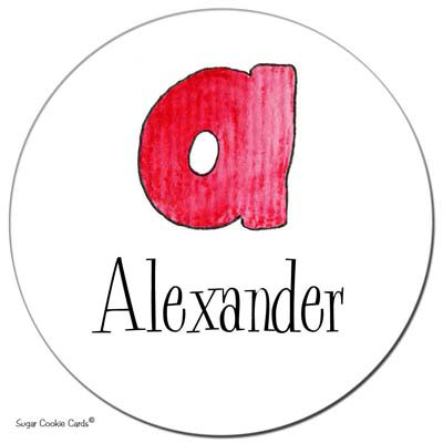 Sugar Cookie Gift Stickers - A Sugar Cookie Gift Stickers - A