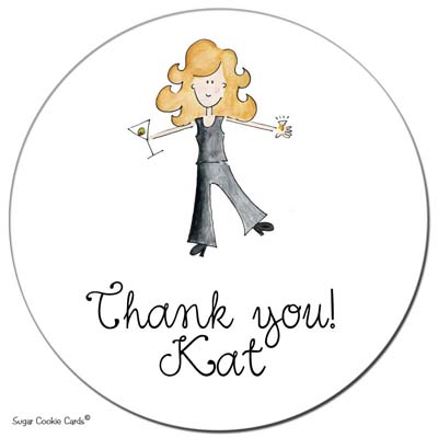Sugar Cookie Gift Stickers - Engaged Sugar Cookie Gift Stickers - Engaged