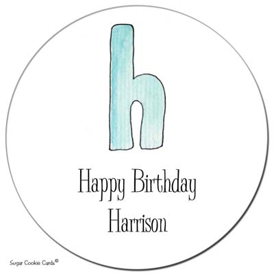 Sugar Cookie Gift Stickers - H