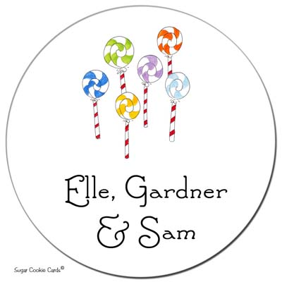 Sugar Cookie Gift Stickers - Lollis Sugar Cookie Gift Stickers - Lollis