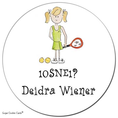 Sugar Cookie Gift Stickers - Martina Sugar Cookie Gift Stickers - Martina