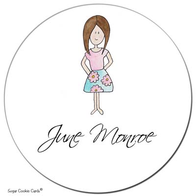 Sugar Cookie Gift Stickers - Muffie
