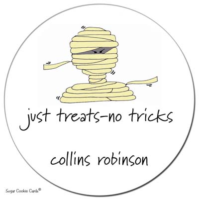 Sugar Cookie Gift Stickers - Mummy Sugar Cookie Gift Stickers - Mummy