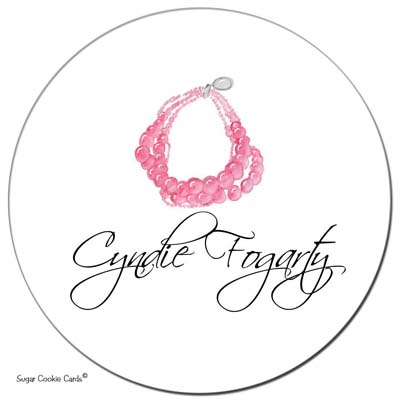 Sugar Cookie Gift Stickers - Necklace Sugar Cookie Gift Stickers - Necklace