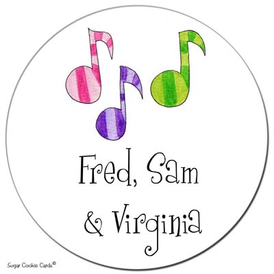 Sugar Cookie Gift Stickers - Notes Sugar Cookie Gift Stickers - Notes