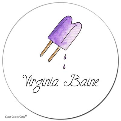 Sugar Cookie Gift Stickers - Popped