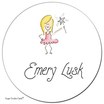Sugar Cookie Gift Stickers - Riley
