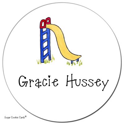 Sugar Cookie Gift Stickers - Slide